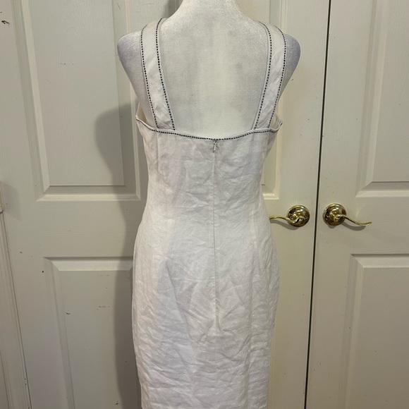 NWT Lauren Ralph Lauren white sleeveless dress, size 4 - Picture 3 of 9